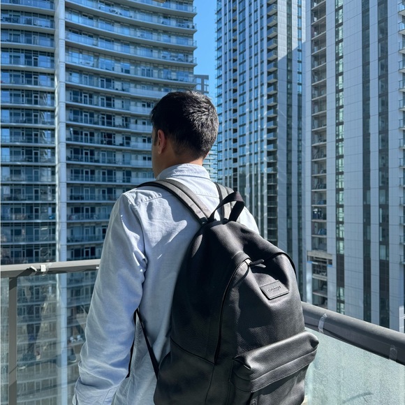 Coach Backpack (Large) - Black Matte finish - Picture 4 of 10